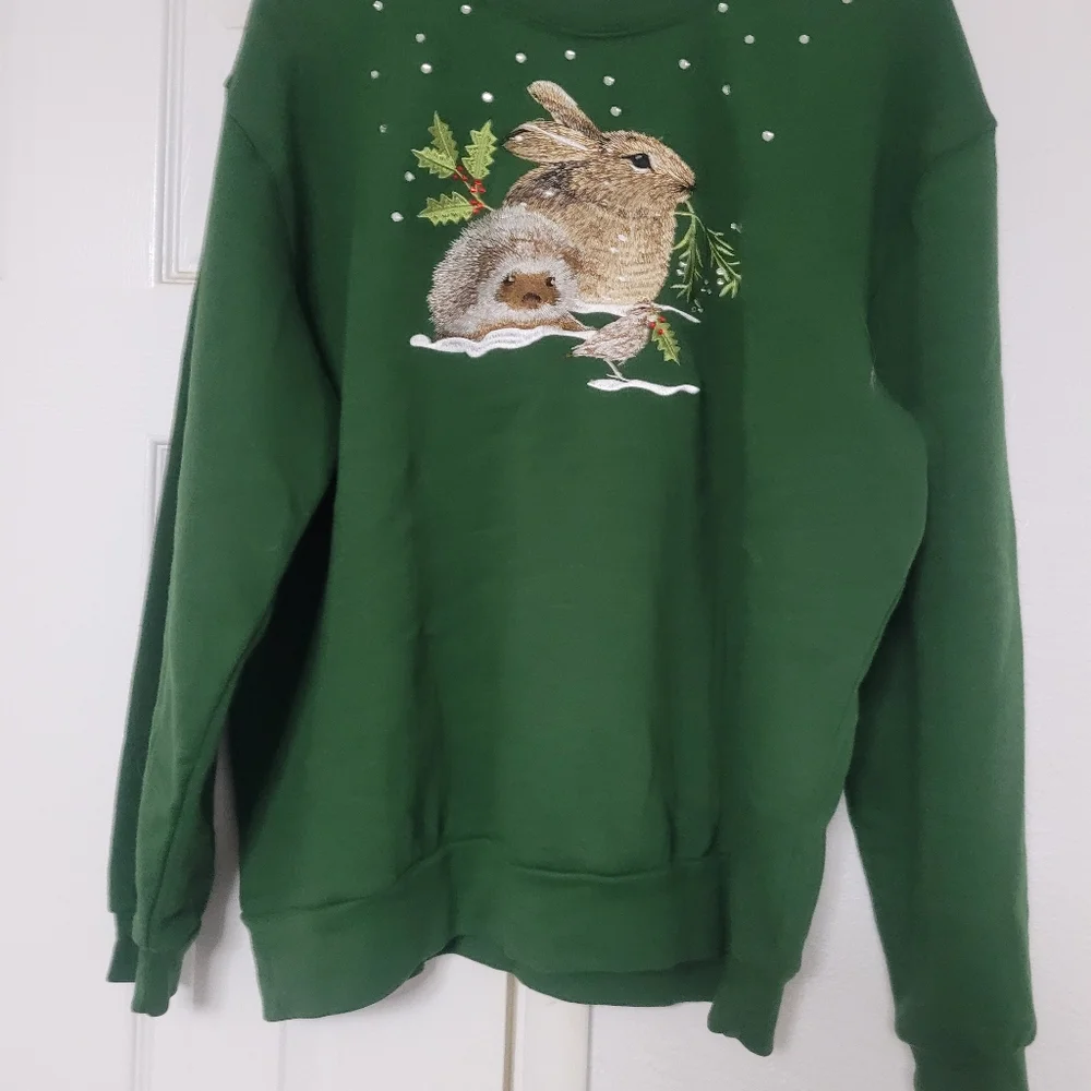 NWT Margaret & Lexi bunny sweater - Picture 2 of 7